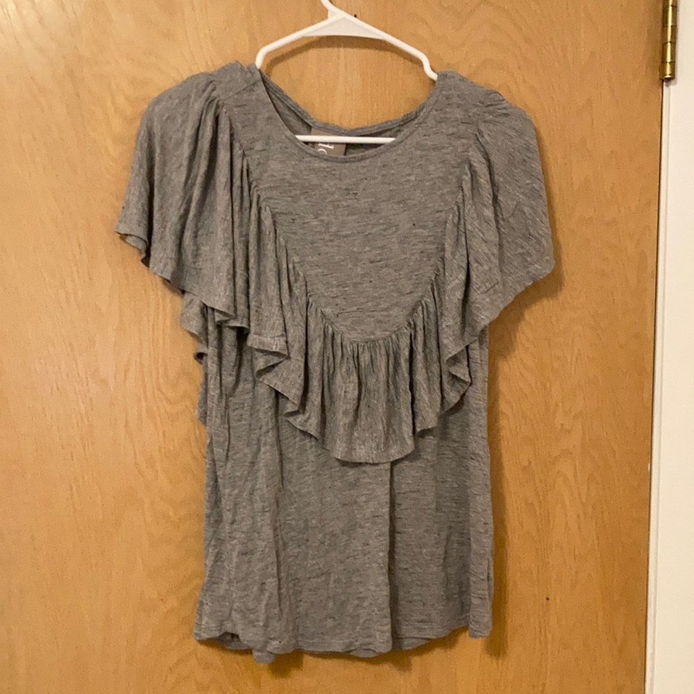 Anthropologie flutter top